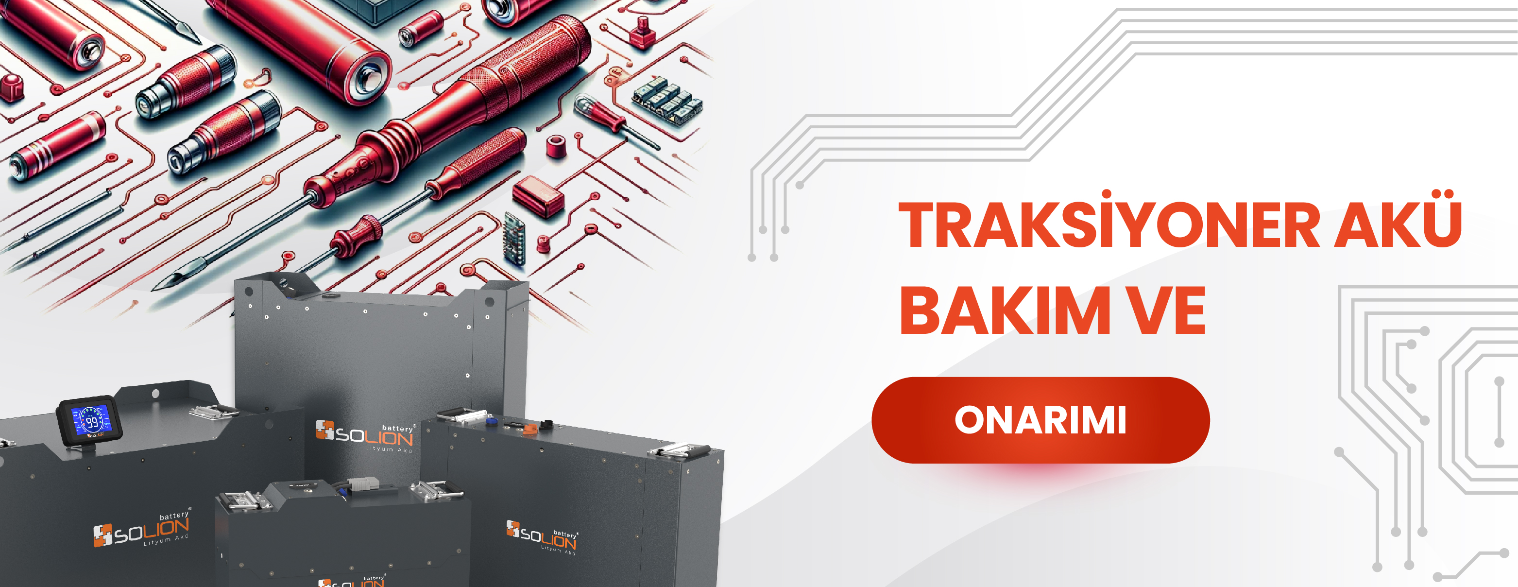 Traksiyoner Akü Bakım & Satış